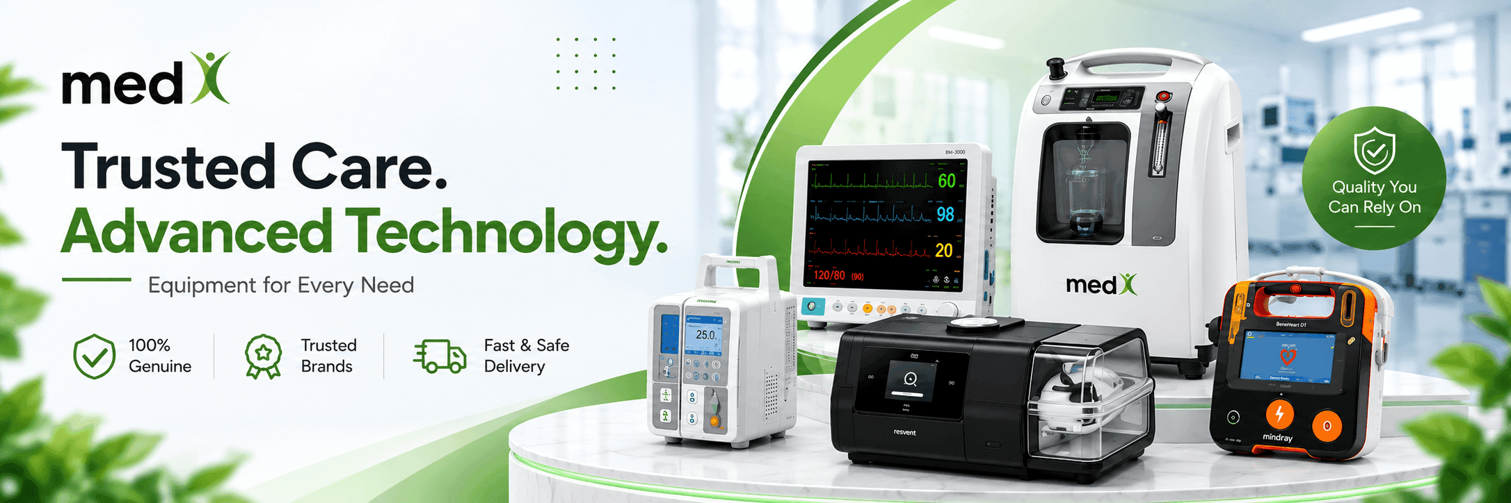 Medical equipment offers