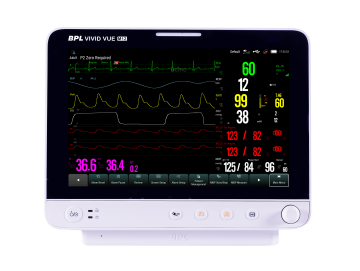 BPL Vivid Vue M12 Multipara Patient Monitor