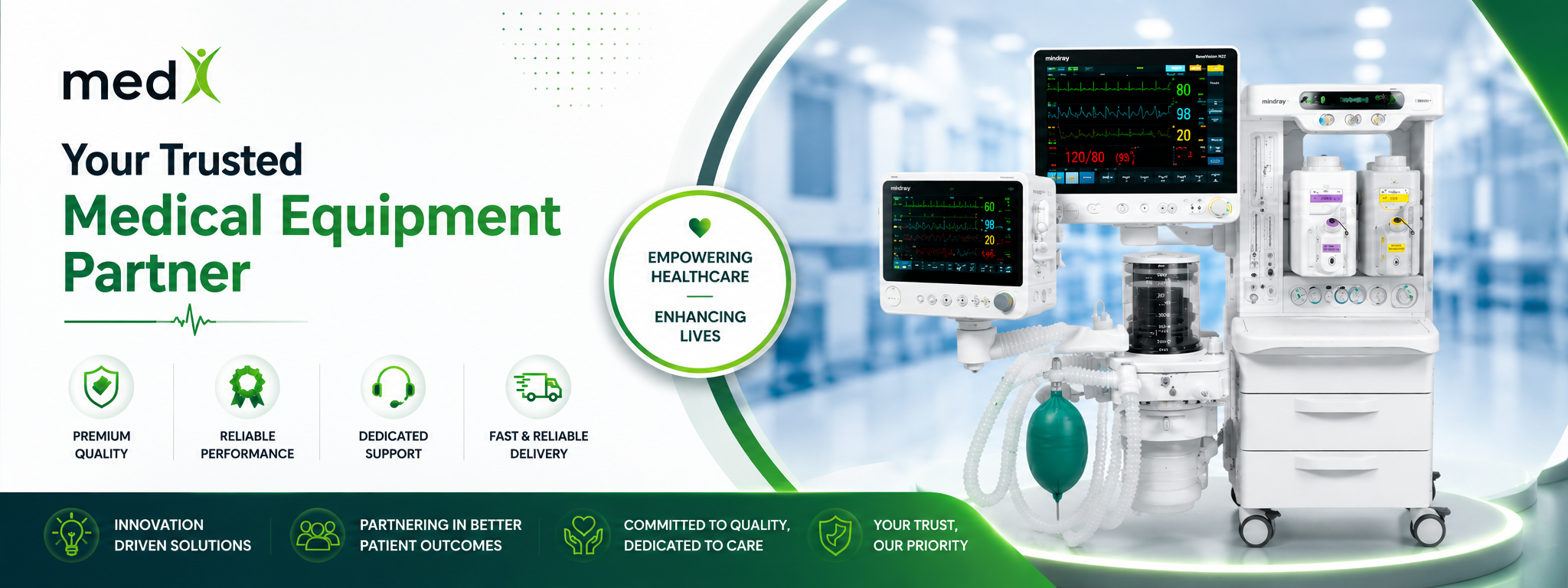 Quality healthcare equipment