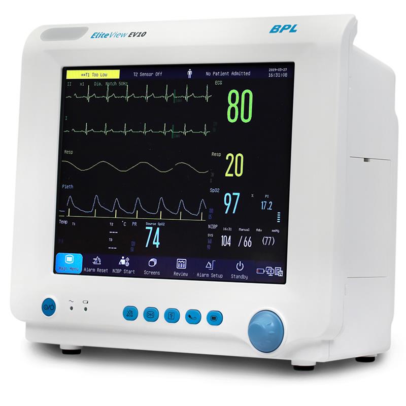 BPL Elite View EV10 D Touch Screen Multipara Monitor With Masimo